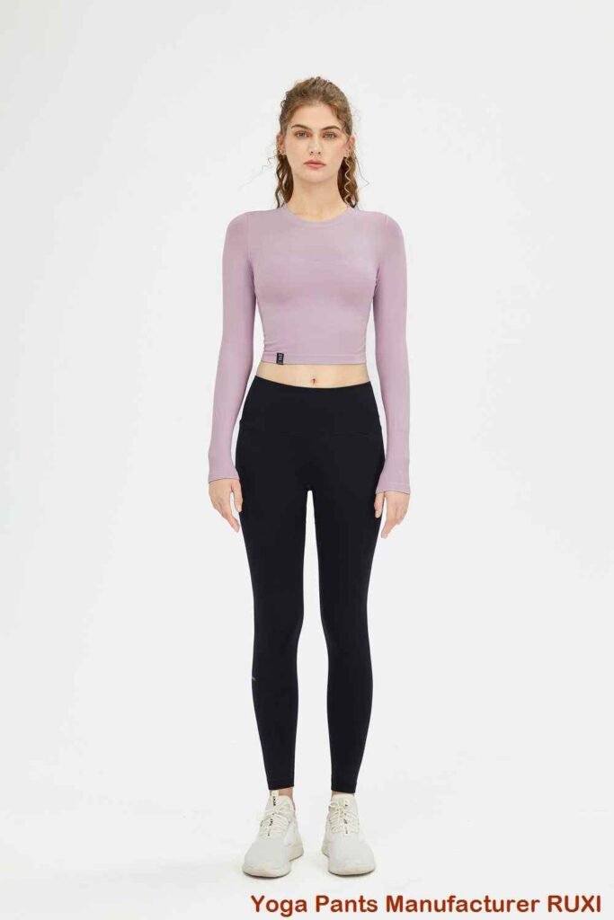 Beste trainingsshorts met hoge taille voor dames RUXI
