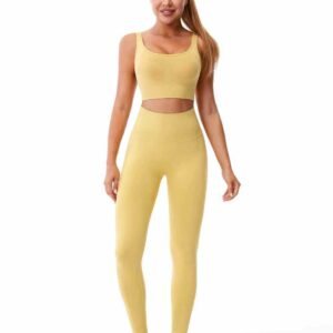 Scrunch yogabroek hoge taille buttlift naadloos RUXI nl434