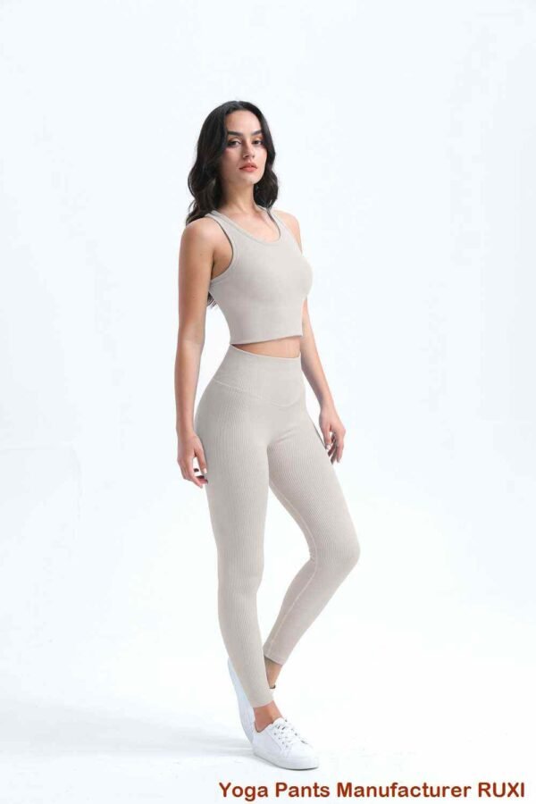 zwarte yogabroek voor dames RUXI nl403