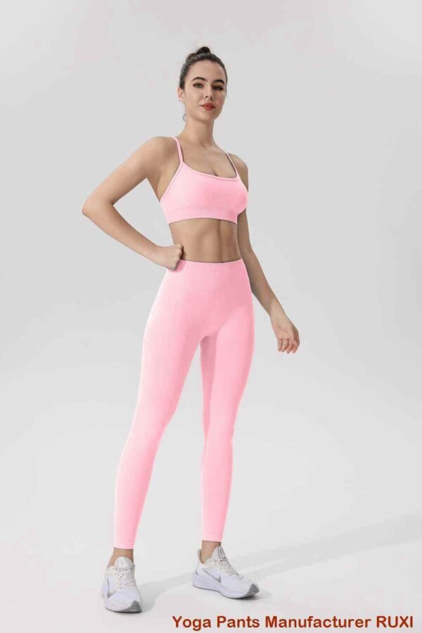 Bootcut yogabroek in grote maten voor dames RUXI nl317