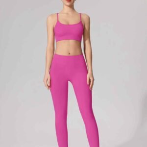 Denim yogabroek Stijlvolle comfortabele activewear RUXI