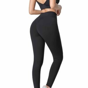 Criss Cross hoge taille flare legging RUXI nl386