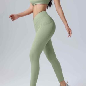 Groene gymshort Comfortabel Stijlvol Duurzaam RUXI nl1888