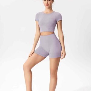 Beste naadloze gymshorts voor ultiem comfort RUXI nl941