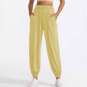 Lila yogabroek Zachte rekbare activewear RUXI nl916