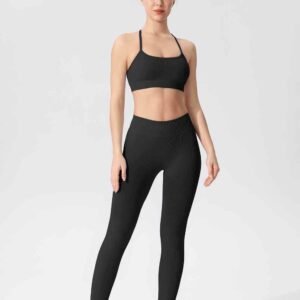 Zwart hardloopvest voor dames lichtgewicht ademend RUXI