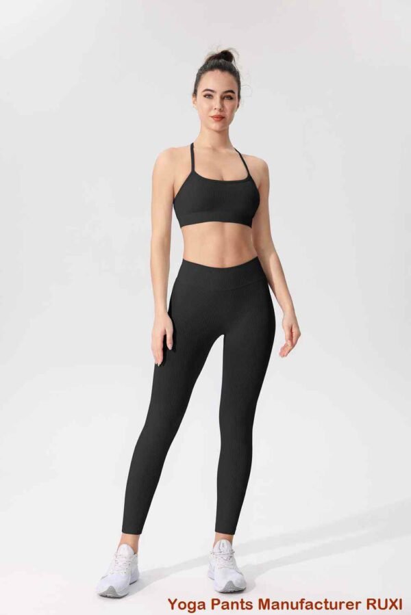 Zwart hardloopvest voor dames lichtgewicht ademend RUXI