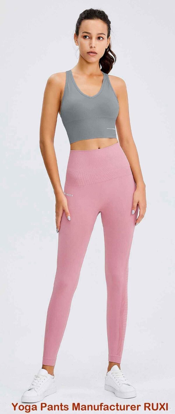 Flare geribde legging voor dames RUXI nl480