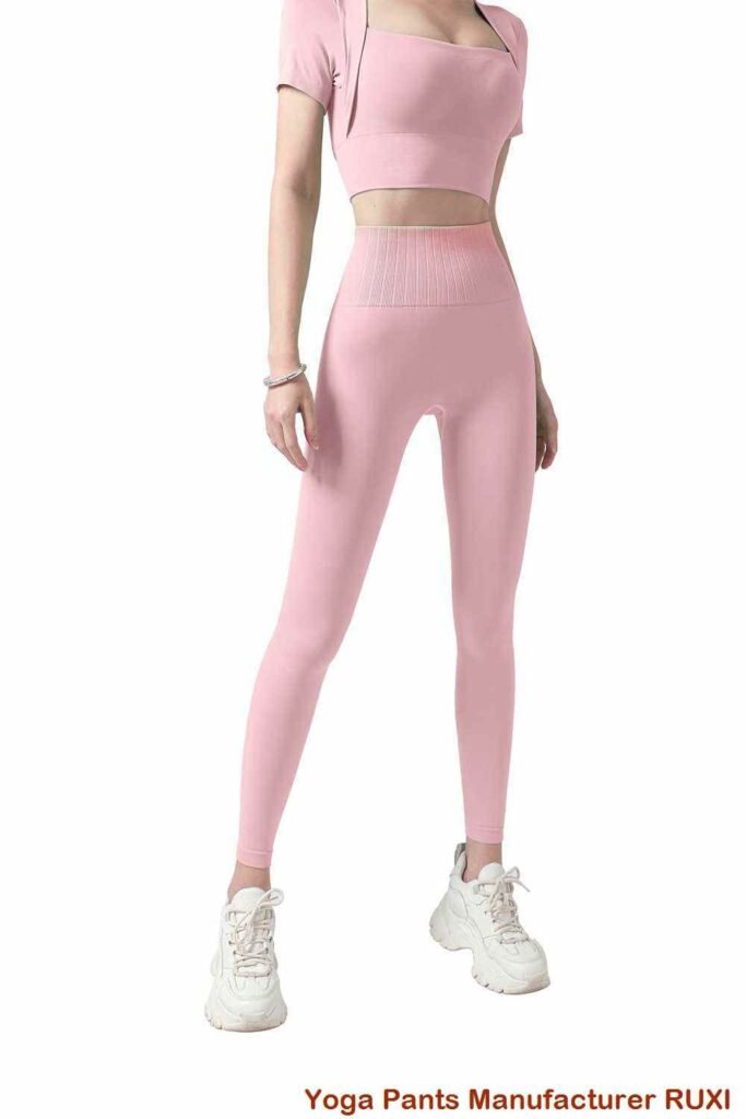 Beste yogabroek met zakken Ultieme comfortstijl RUXI nl183