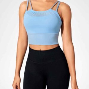 V rug Scrunch legging Naadloze stijlvolle fitnesskleding