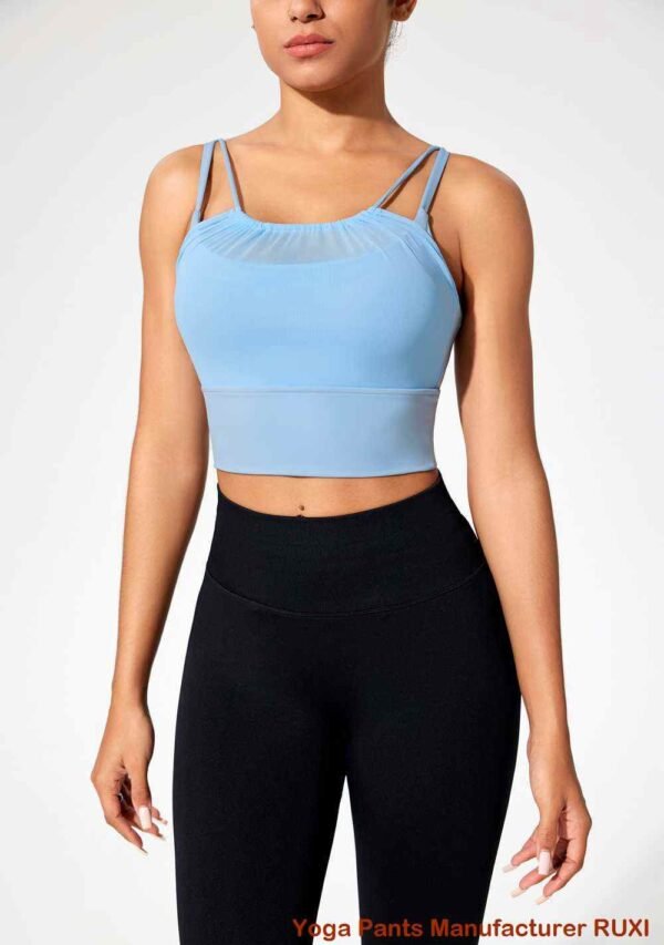 V rug Scrunch legging Naadloze stijlvolle fitnesskleding
