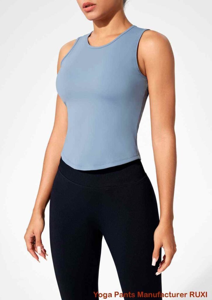 Grijze flare legging voor een modieuze workout RUXI nl3632