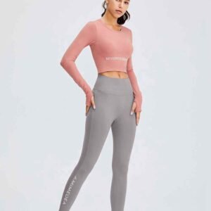 Ultrazachte dikke yogabroek voor dames met hoge taille