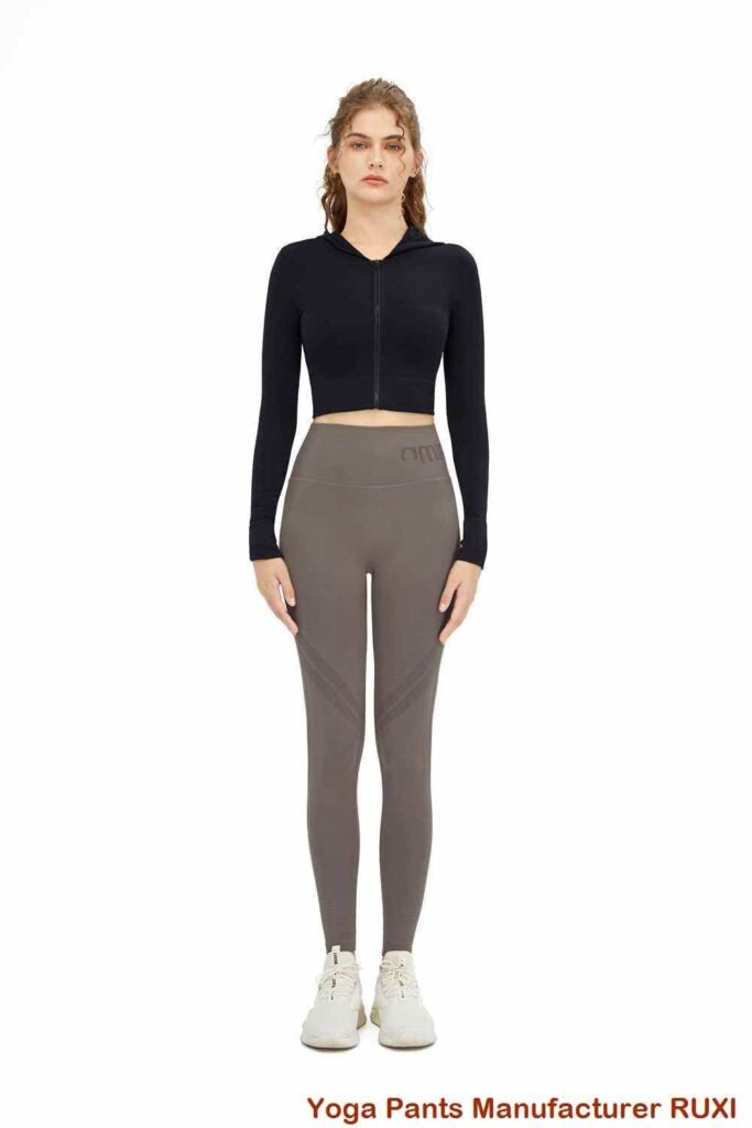 Mid Rise Yogabroek Comfortabele flexibele fitnesskleding