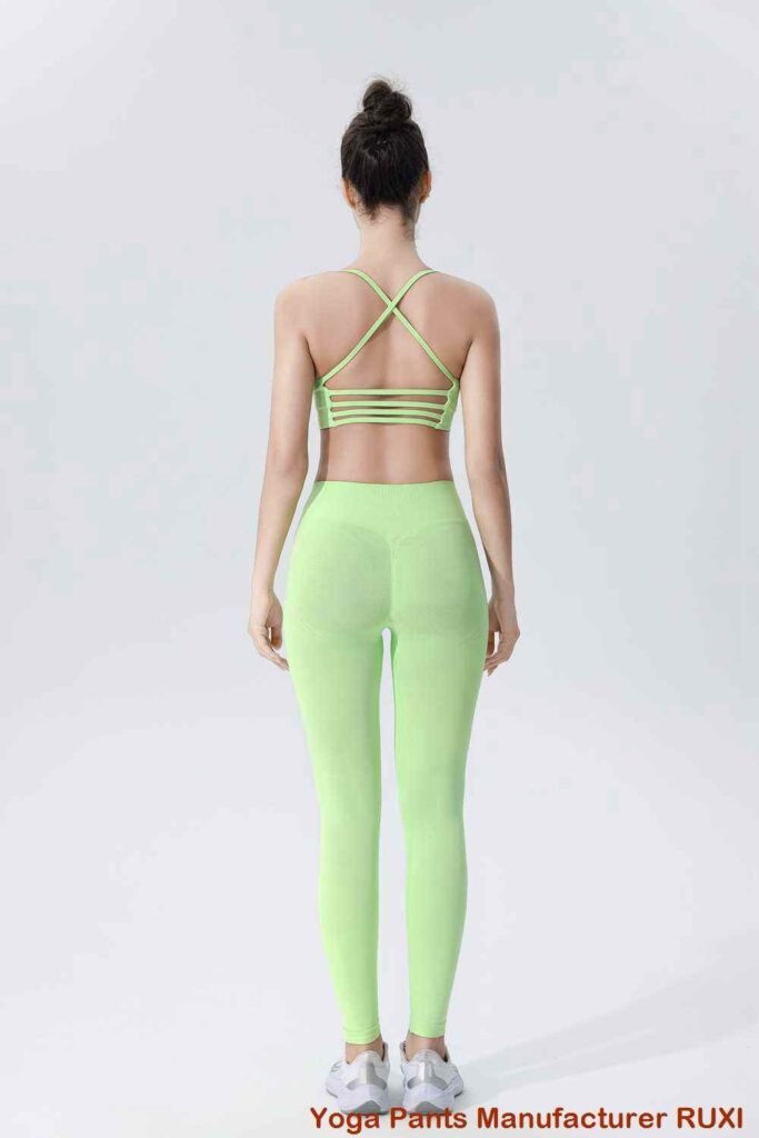 Roze omvouwbare yogabroek Activewear voor dames RUXI nl129