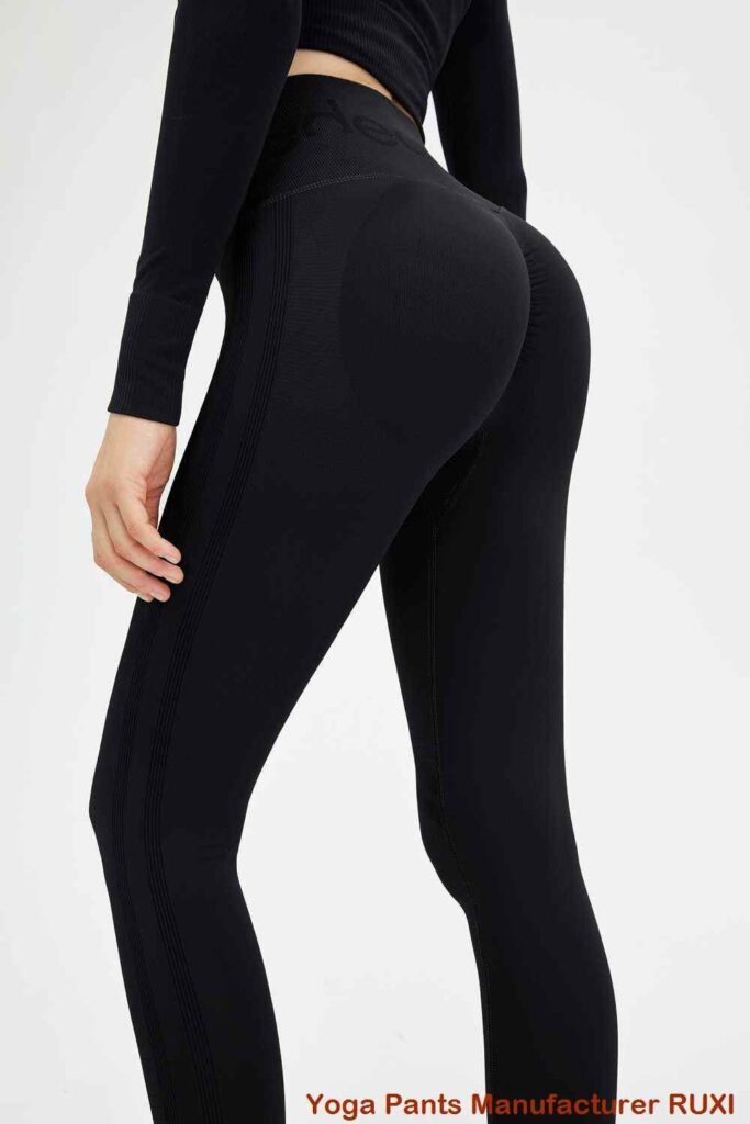 Gevoerde yogabroek Ultrazachte warme activewear RUXI nl194