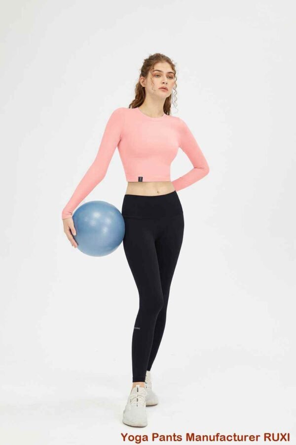 Damestrainingsbroek met zakken atletische kleding RUXI