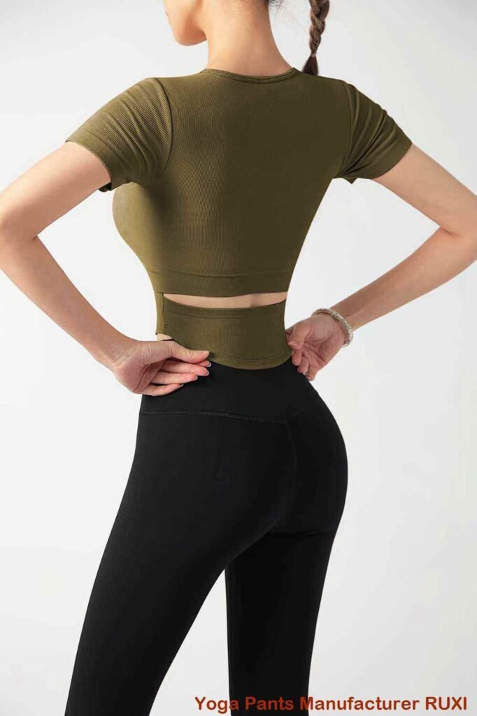 Bootleg yogabroek Comfortabele stijlvolle activewear RUXI