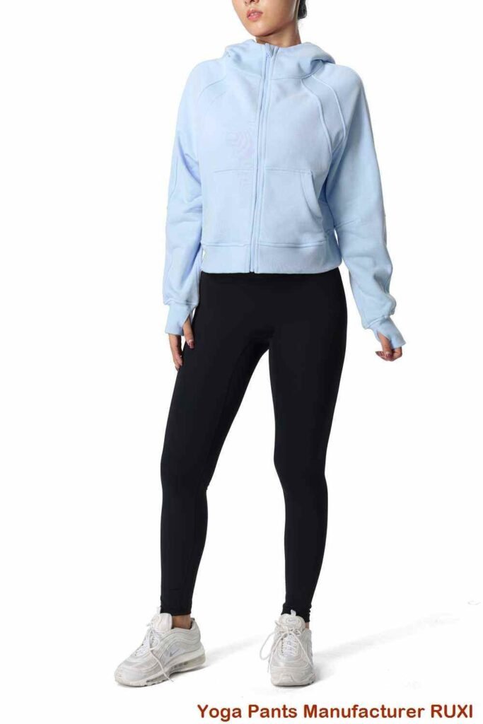 Fleece gevoerde legging met zakken RUXI nl52