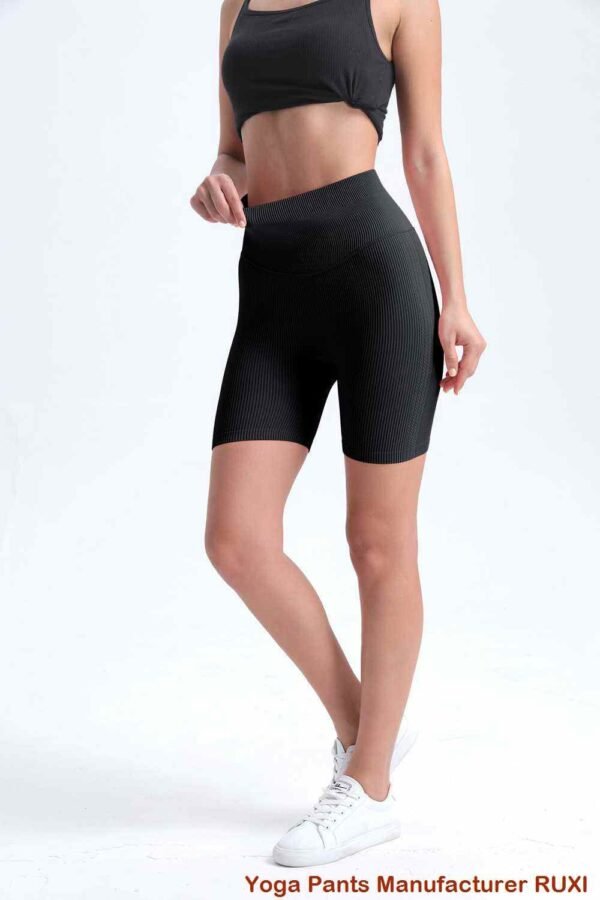 Marineblauwe gymlegging met hoge taille RUXI nl369