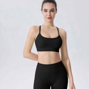 Workout legging met luipaardprint voor dames RUXI nl466