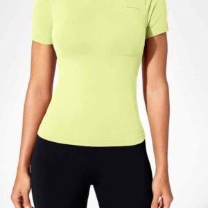 Crossover yogabroek met hoge taille comfortabele pasvorm