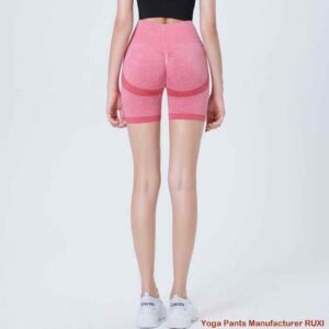 Geribbelde flare yogabroek voor dames RUXI nl859