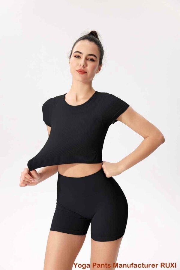 Gymnastiekprestatieshorts voor training RUXI nl1693