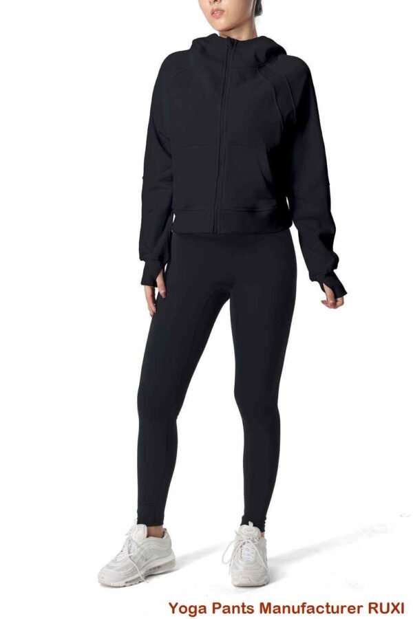 Olijfgroene yogabroek Stijlvol comfortabel RUXI nl395
