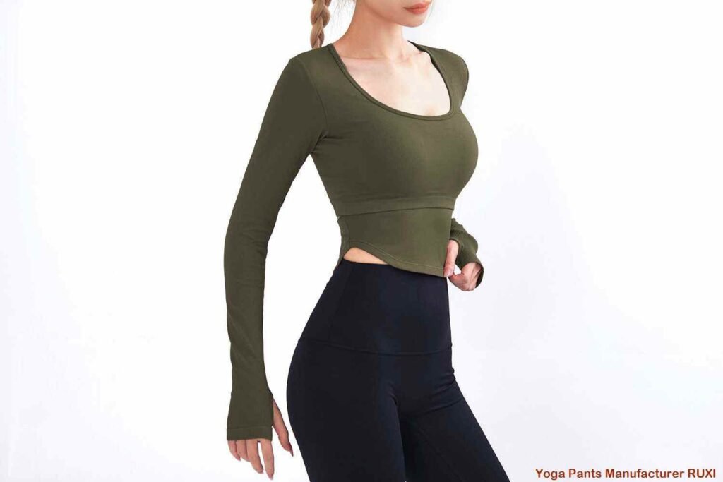 Hoge taille yogabroek Ultieme comfortstijl RUXI nl578