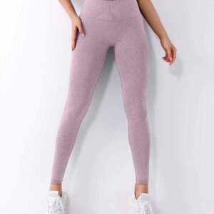 Roze flare yogabroek voor dames RUXI nl402