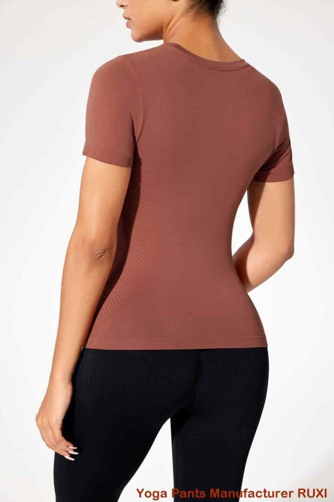 Naadloze yogashorts comfortabel en stijlvol RUXI nl3546