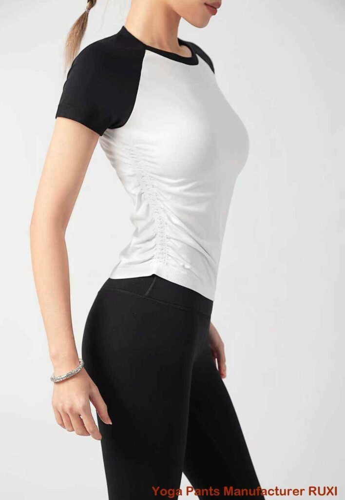 Premium blauwe yogabroek Comfortabele stijlvolle pasvorm