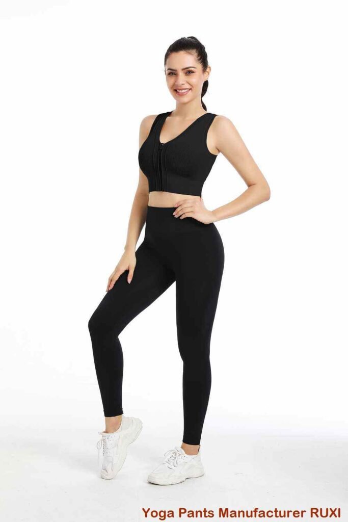 Grote maat fietsbroek met hoge taille RUXI nl2939