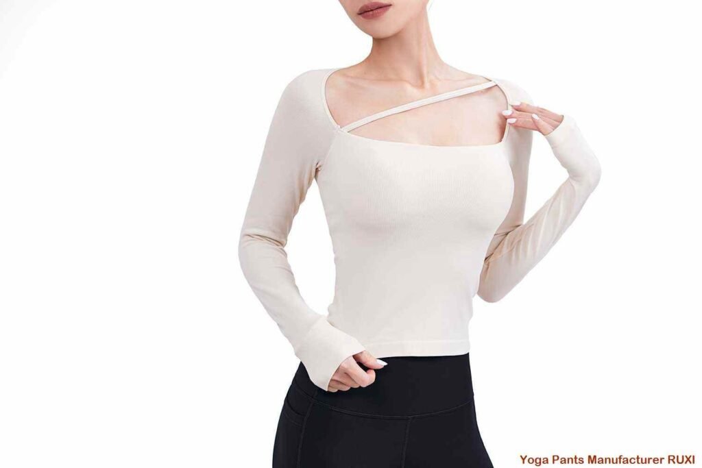 Fietsbroek met hoge taille voor dames RUXI nl2834