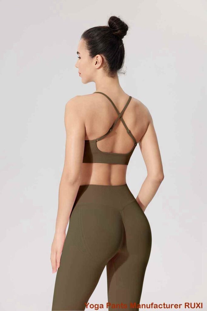 Dames korte yogabroek comfortabel stijlvol RUXI nl3563