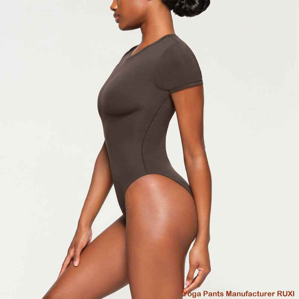 Rode flare hoge taille legging RUXI nl191
