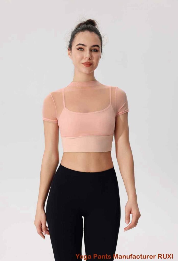 Volleybalshorts met hoge taille voor dames RUXI nl3011
