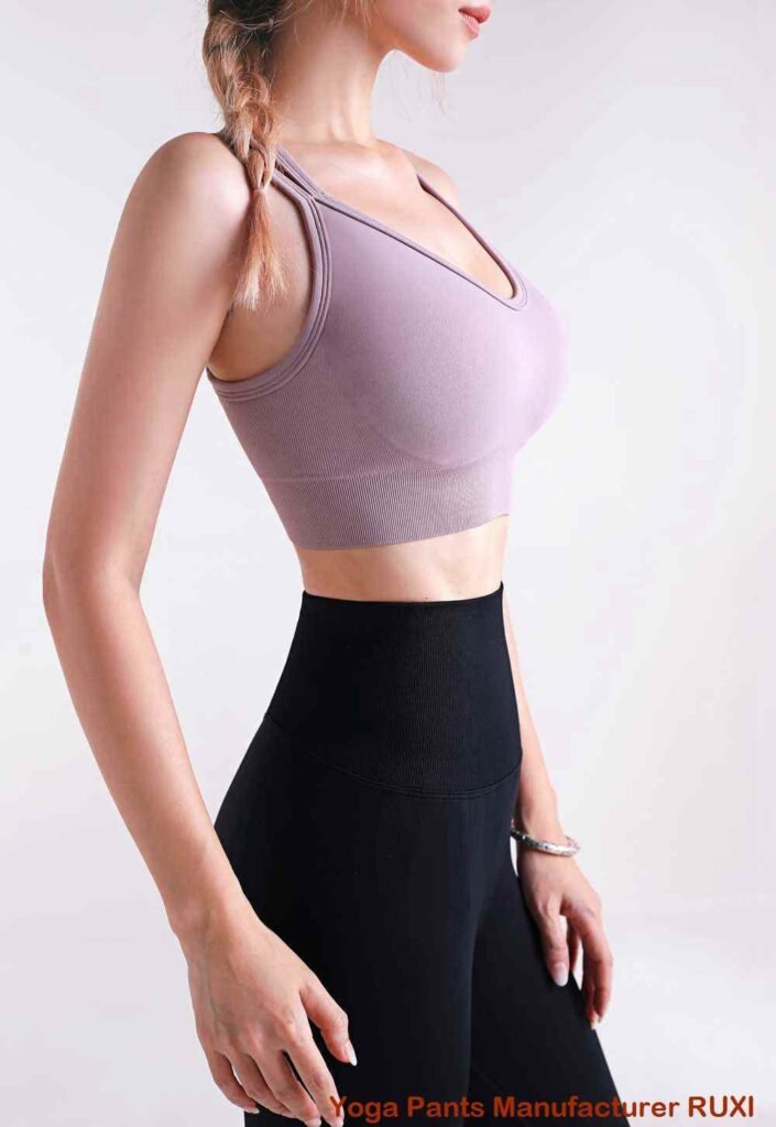 Atletische prestatieshorts met hoge taille RUXI nl3012
