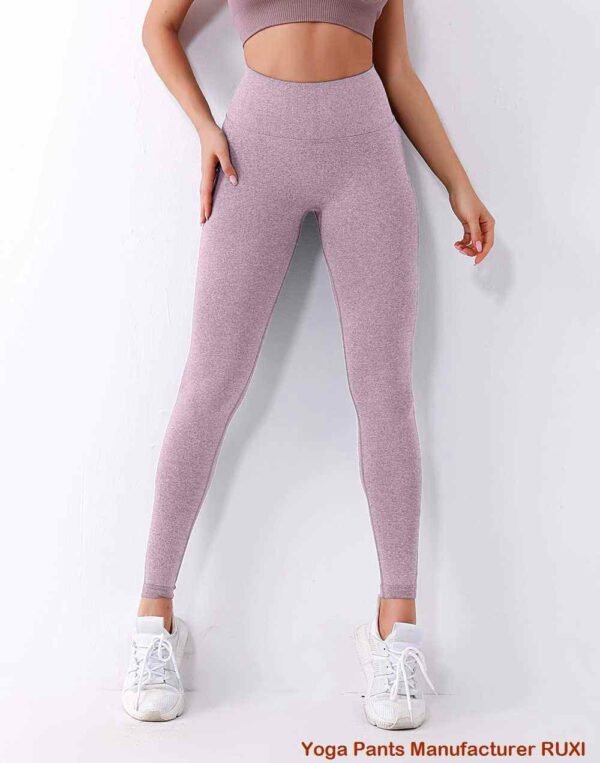 Katoenen legging met hoge taille en zakken RUXI nl864
