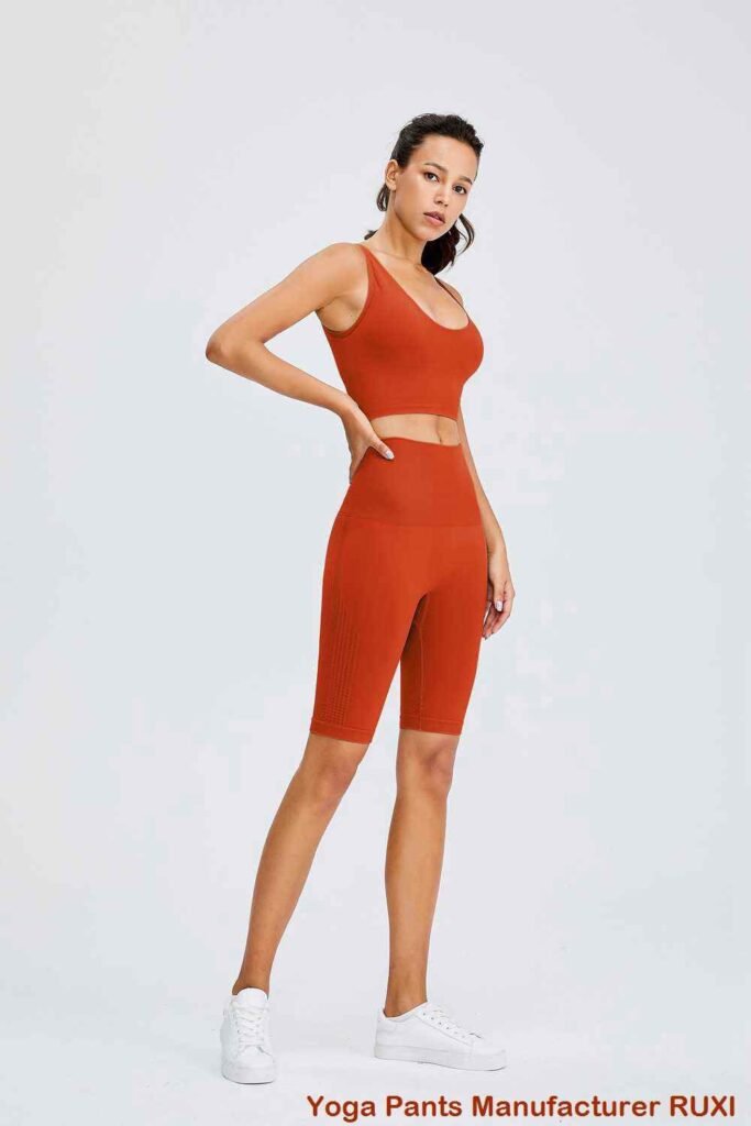 Comfortabele katoenen yogatops voor dames RUXI nl755