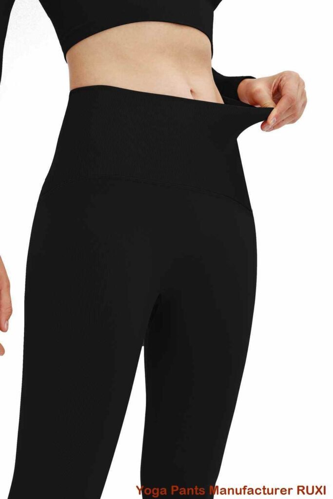 Cropped yogabroek met zakken voor dames RUXI nl822