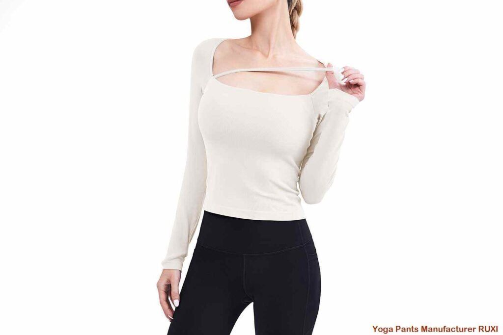 Yoga crop tanktop perfect voor trainingen RUXI nl760