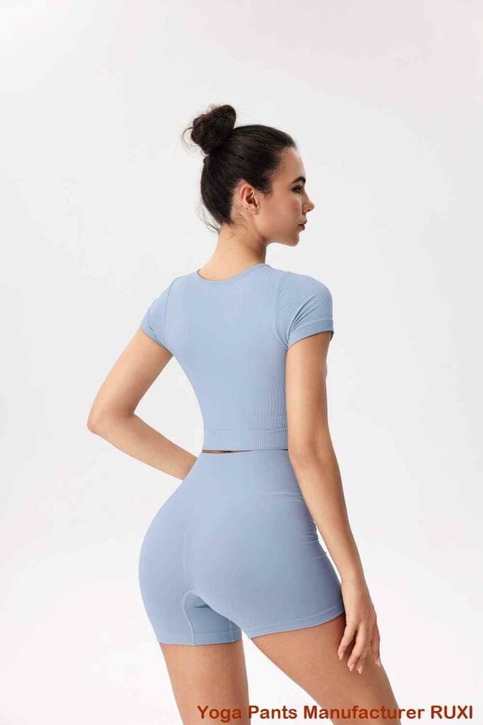 Lange yoga tops voor dames comfortabel en stijlvol RUXI