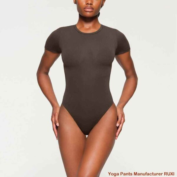 Wit yogavest comfortabel ademend RUXI nl3110