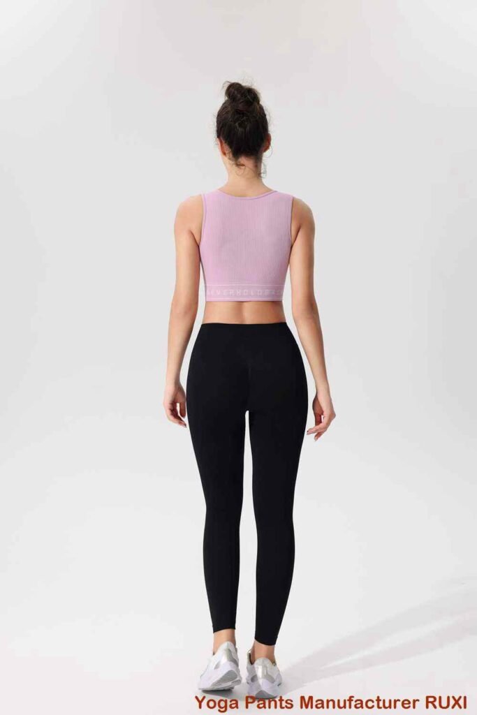 korte yogabroek met binnenbeenlengte RUXI nl3468