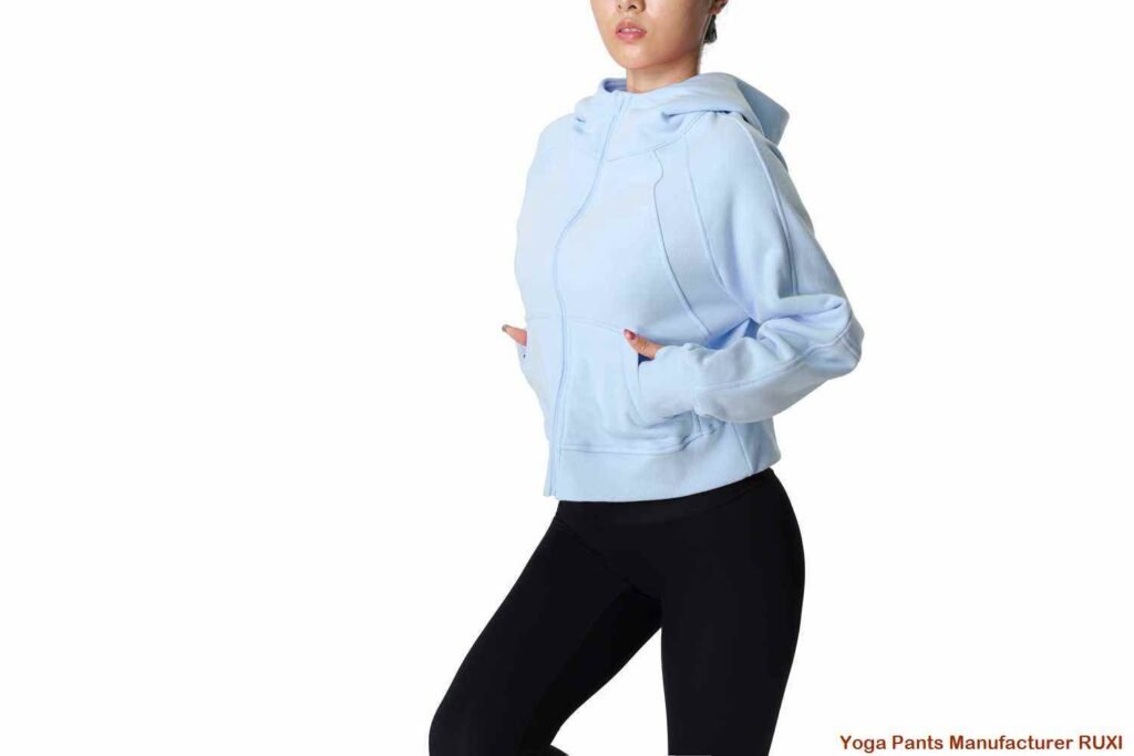 Dames yoga capribroek comfortabel rekbaar RUXI nl618