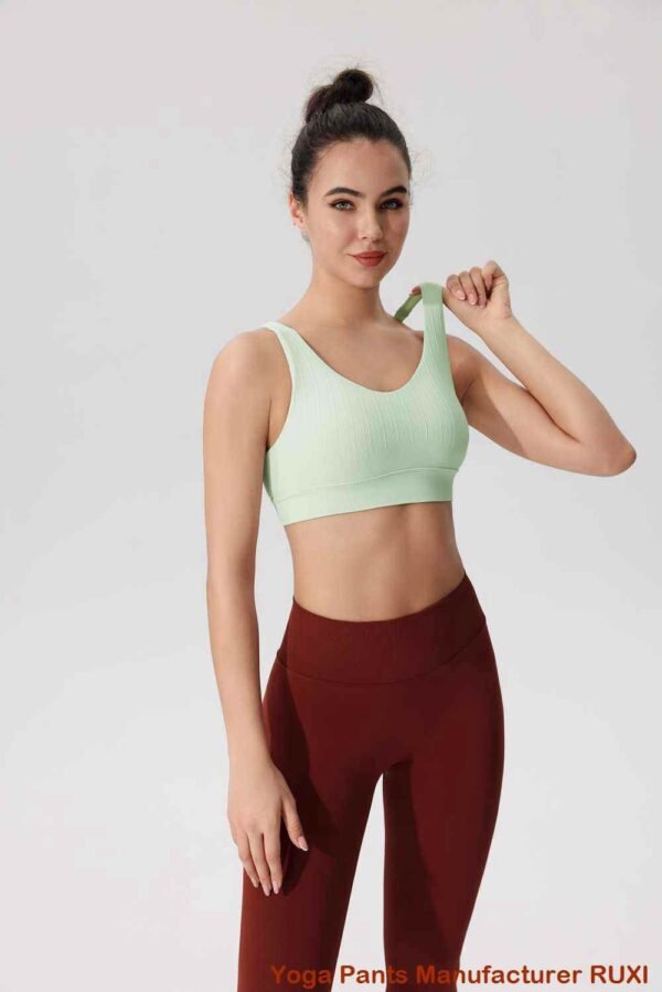 Katoenen bootcut yogabroek voor dames RUXI nl404