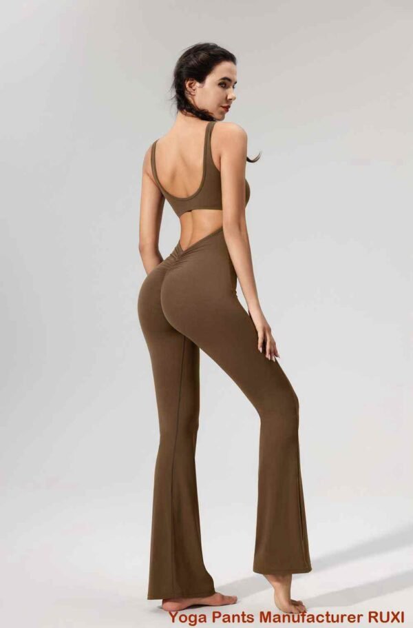 Bloemenyogabroek Comfortabele stijlvolle activewear RUXI